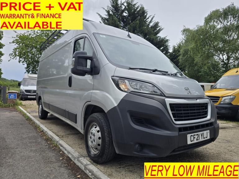 2021 Peugeot Boxer 2.2 BlueHDi 335 Professional L3 LWB (LOW MILEAGE) PANEL VAN Diesel Manual