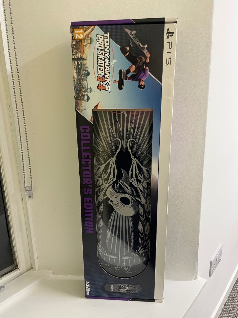 NEW AND SEALED Tony Hawk’s Pro Skater 3 + 4 Collector’s Edition (PS5)