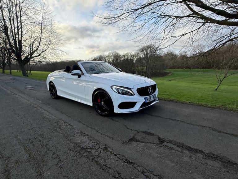 2018 Mercedes-Benz C Class C200 AMG Line 2dr Auto CONVERTIBLE Petrol Automatic