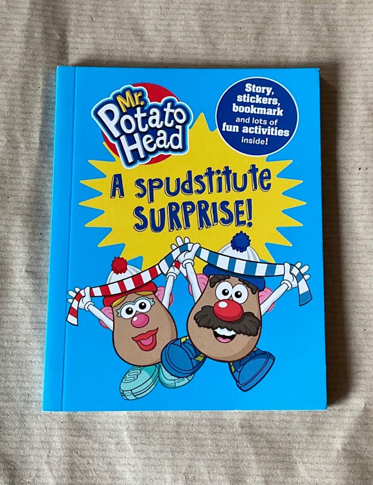 McDonalds Happy Meal Toys Book - 2020 Mr. Potato Head: A Spudstitute Surprise Book