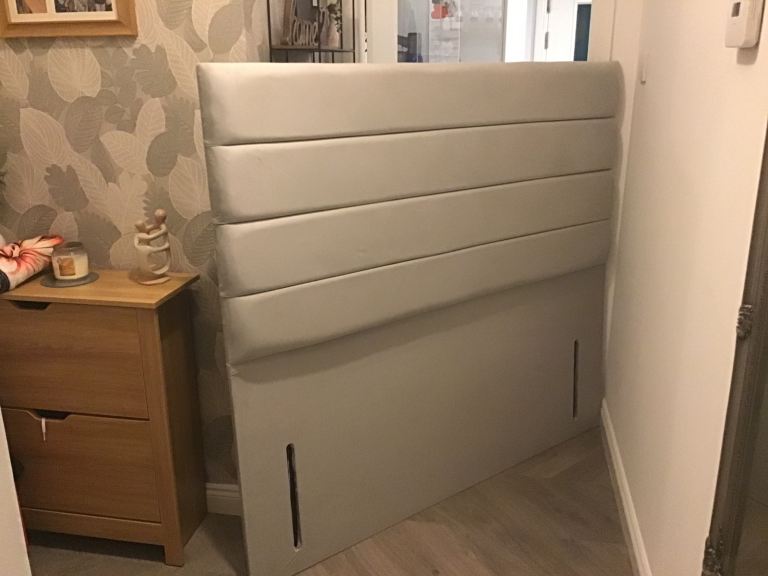 Floor standing king size headboard 