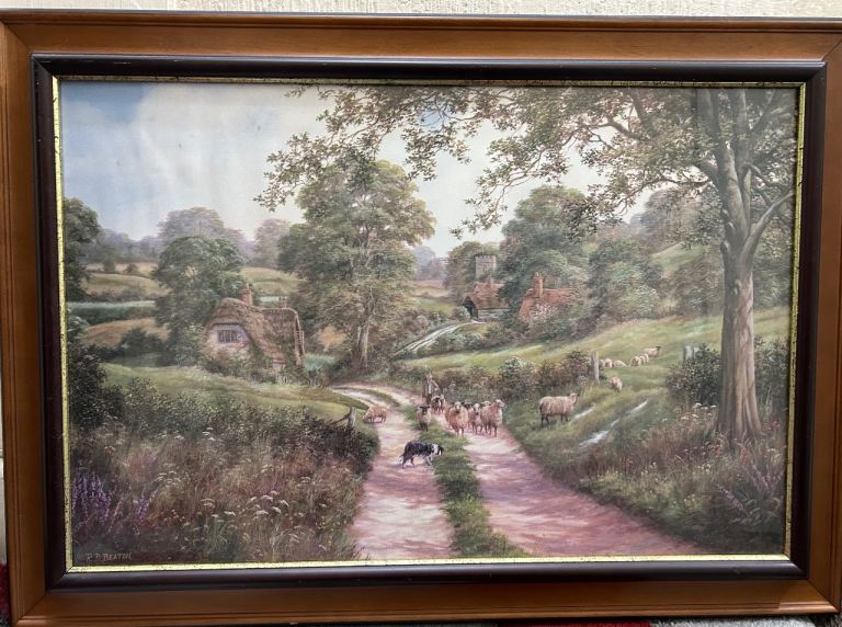 Antique painting