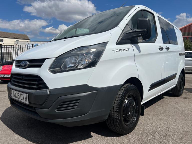 2016 FORD TRANSIT CUSTOM 2.2 CHAIN ENGINE NON WET BELT DAY VAN BED