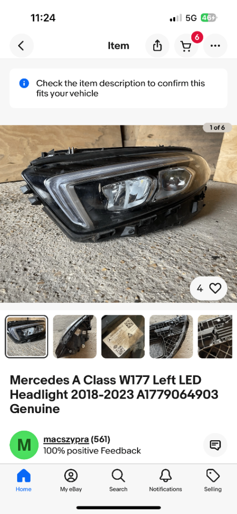 Vw golf 2020 Right Front Headlight
