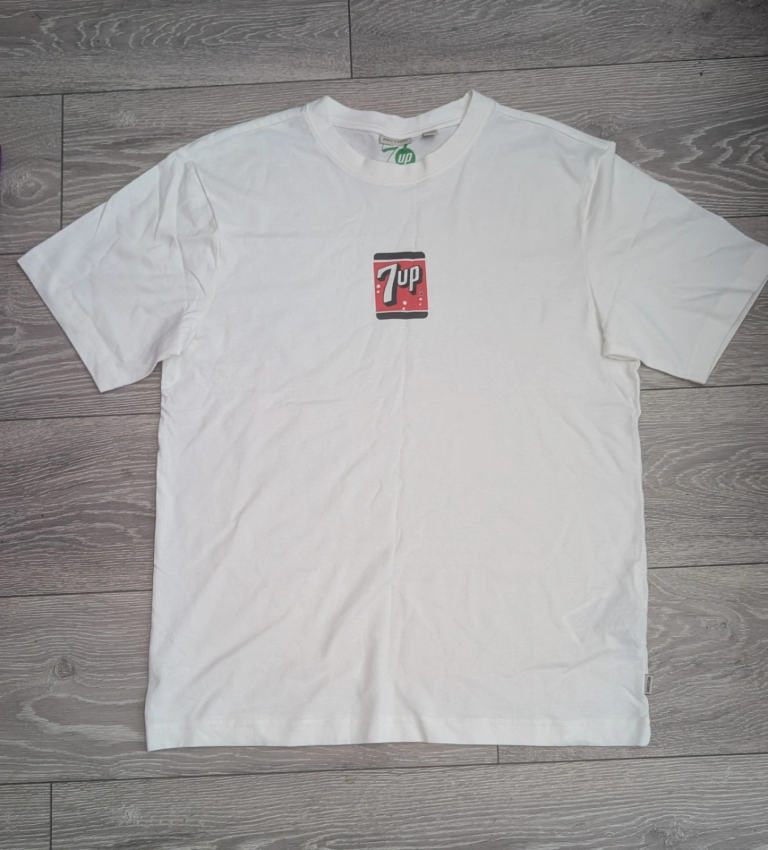 Only & Sons × 7UP “Play It Cool” Graphic Tee – White 00126