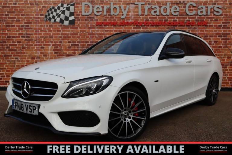 2018 18 MERCEDES-BENZ C-CLASS 2.0 C350E 6.4KWH AMG LINE ESTATE 5DR PETROL PLUG-I
