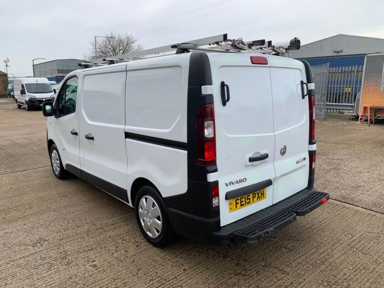 2015 VAUXHALL VIVARO 2900 1.6CDTI 90PS ecoFLEX L1H1 SWB PANEL VAN EX BT FLEET
