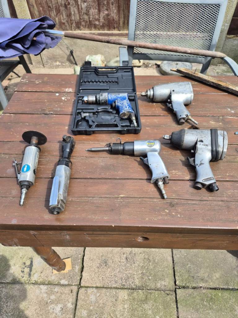 Air tools used 