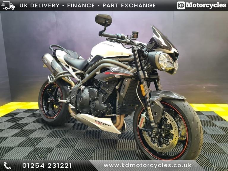 Triumph Speed Triple RS 1050 White 2018