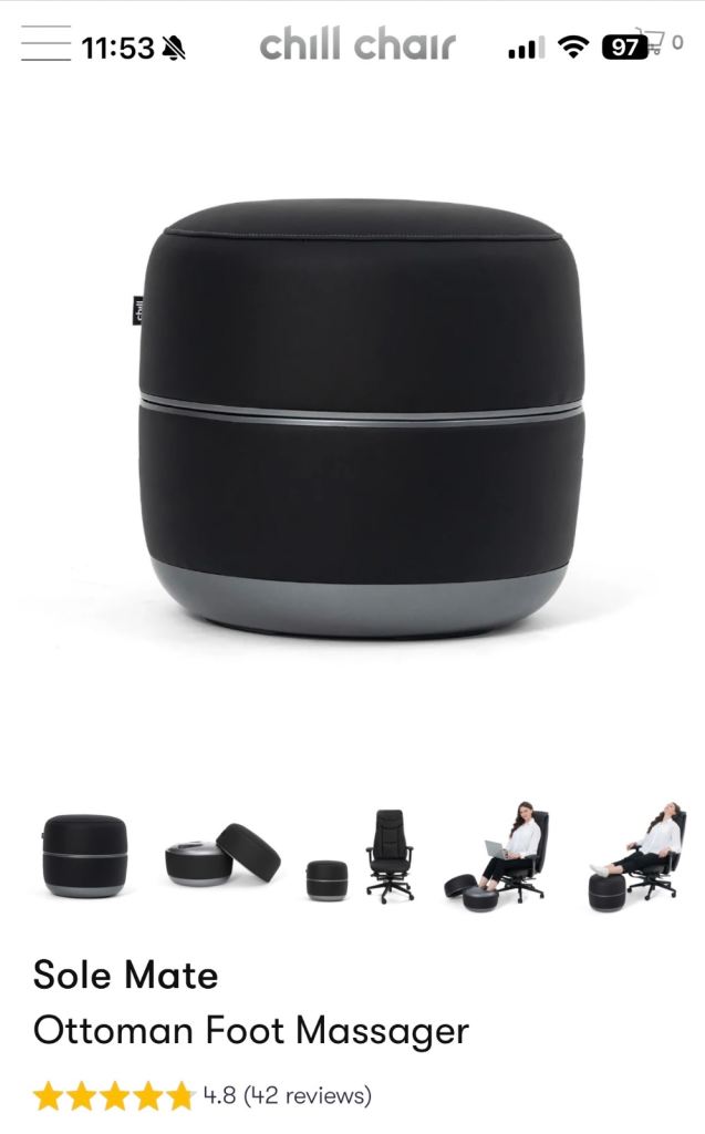 Chill chair / massage / pouffee