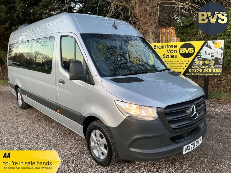 2020 Mercedes-Benz Sprinter 314 CDI 7G AUTO LUXURY LWB 9 SEAT EXEC MINIBUS Diesel Automatic