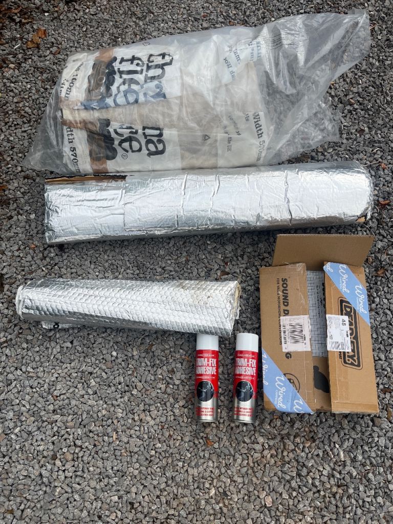 Campervan insulating sundries