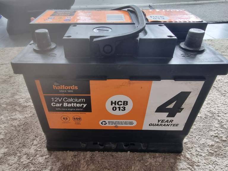 Car battery 🔋 fully charged like new