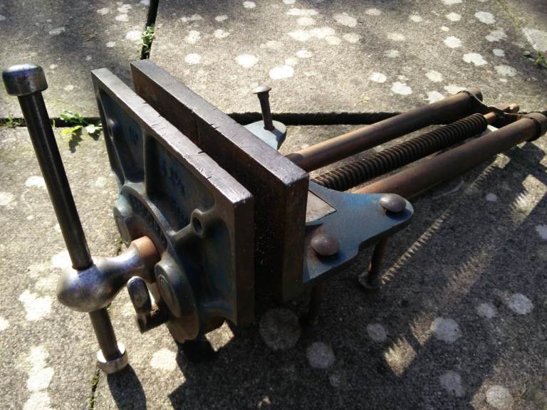 Carpenters/Joiners big woodworking vice RECORD 52 1/2 