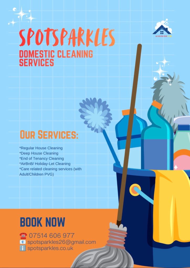 SpotSparkles cleaning services 