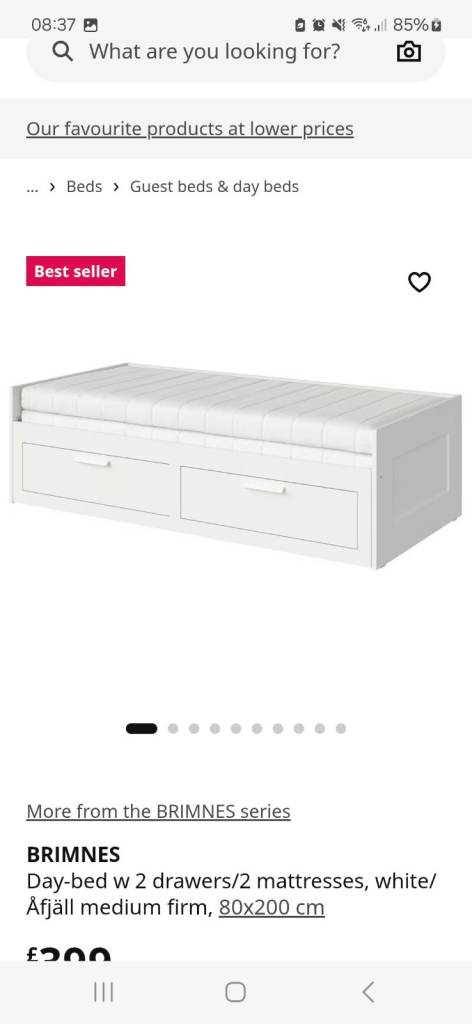 Ikea day trundle bed 