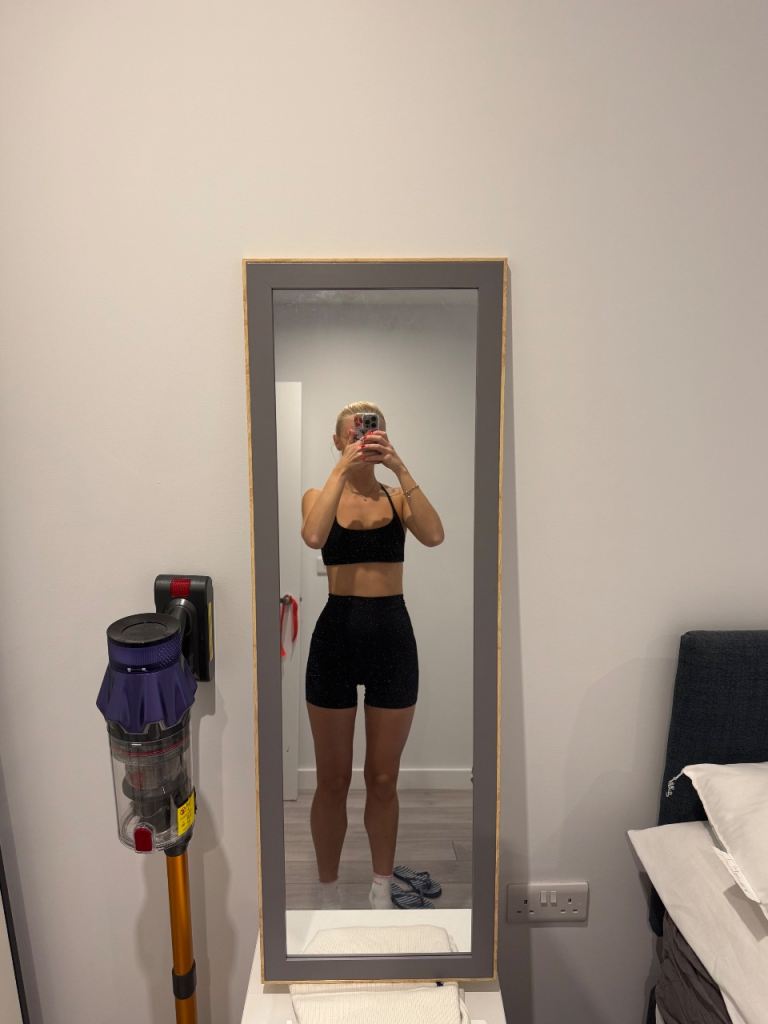 Grey mirror - perfect for wall mounting