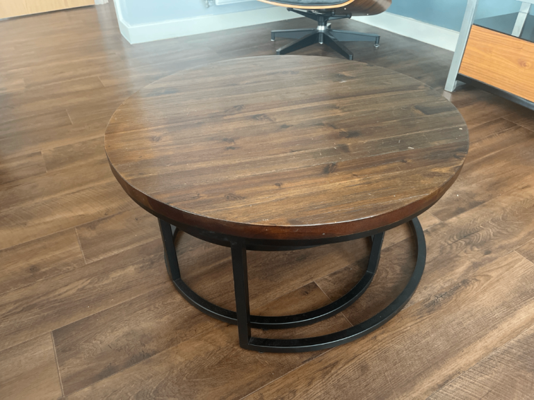Oak Furnitureland Detroit Nesting Coffee Tables