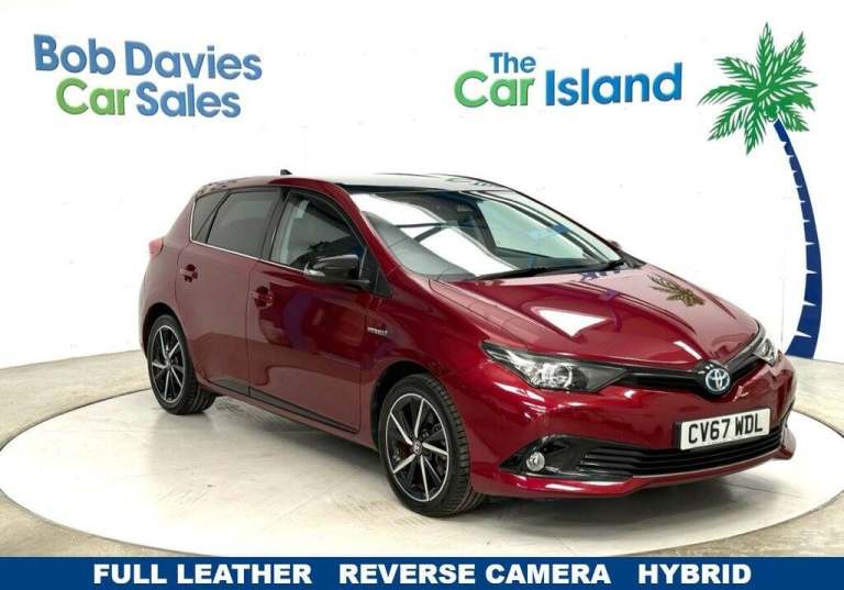 2017 67 TOYOTA AURIS 1.8 VVT-H GB25 HATCHBACK 5DR PETROL HYBRID CVT EURO 6 (S/S)