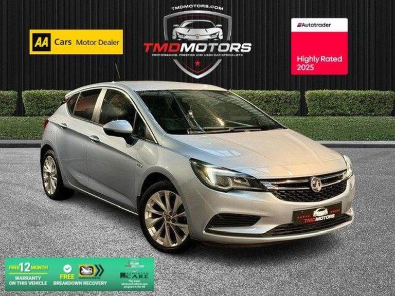 VAUXHALL ASTRA 1.0i Turbo ecoFLEX Design Euro 6 (s/s) 5dr 2016