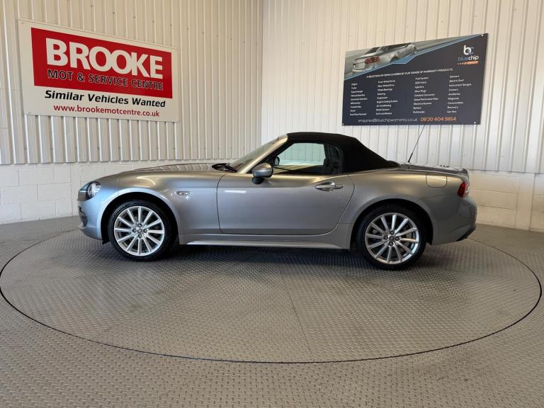 2018 Fiat 124 Spider 1.4 MultiAir Lusso Euro 6 2dr CONVERTIBLE Petrol Manual