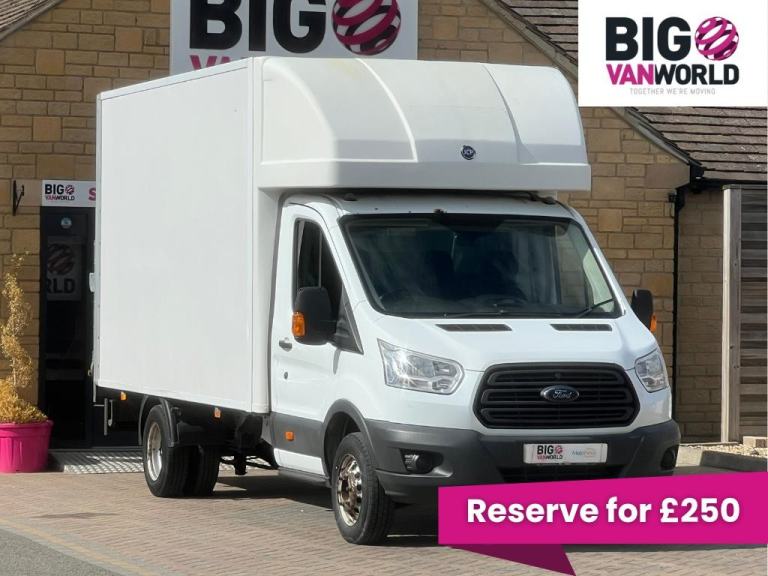 Ford Transit 350 TDCI 125 L4 XLWB 12FT2 LUTON WITH TAIL LIFT DRW RWD