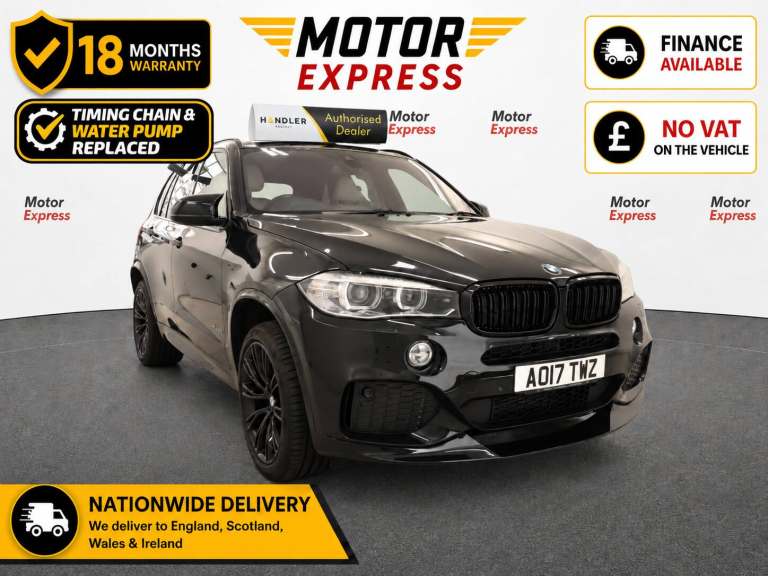 2017 BMW X5 xDrive30d M Sport 5dr Auto ESTATE Diesel Automatic