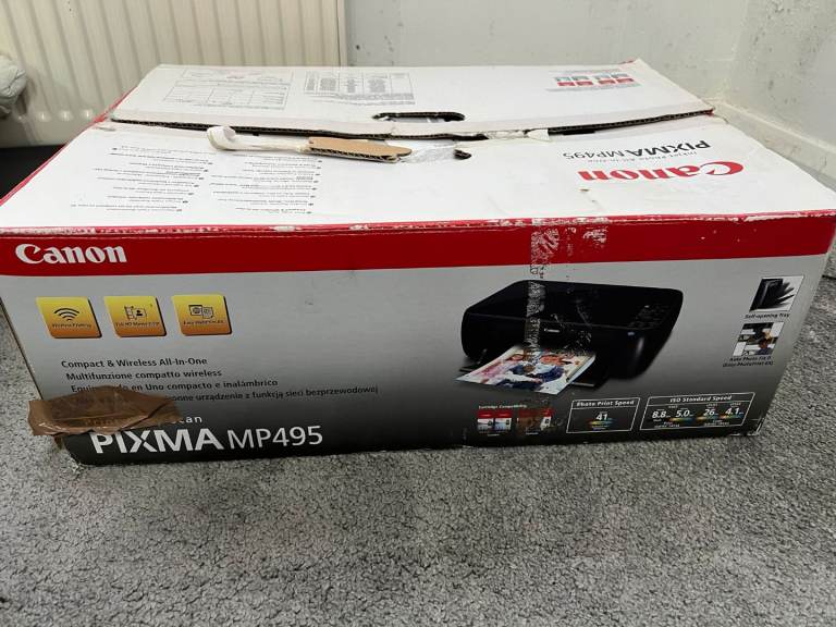 image for Canon printer and scanner pixma mp495