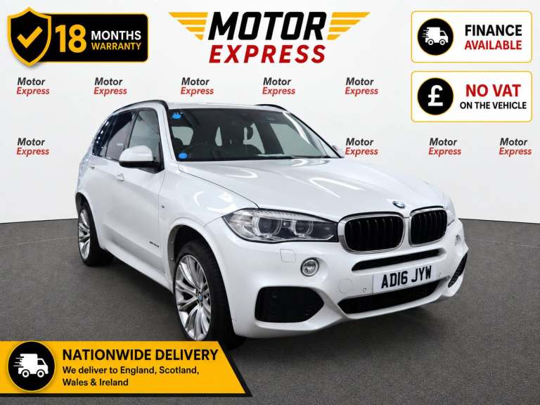 2016 BMW X5 xDrive30d M Sport 5dr Auto [7 Seat] ESTATE Diesel Automatic