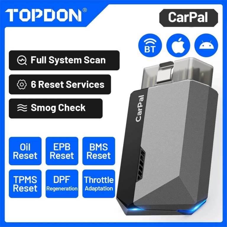 Brand New CarPal-A Bluetooth OBD2 Scanner with All-System Diagnostics | Free Home Delivery