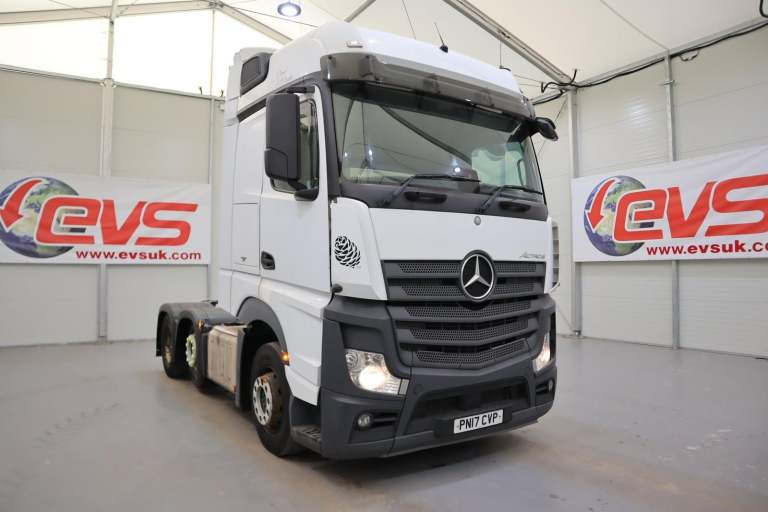 2017 (17 PLATE) Mercedes Benz ACTROS 2545 6x2 Euro 6 Tractor Units