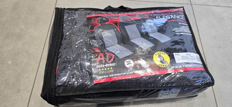 Set of seats cover for van TRAFFIC, VIVARO, PRIMASTER, REG.2001-2014