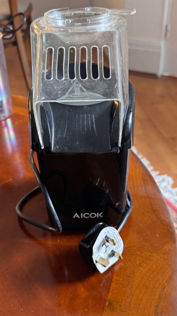 Air Popcorn maker - black
