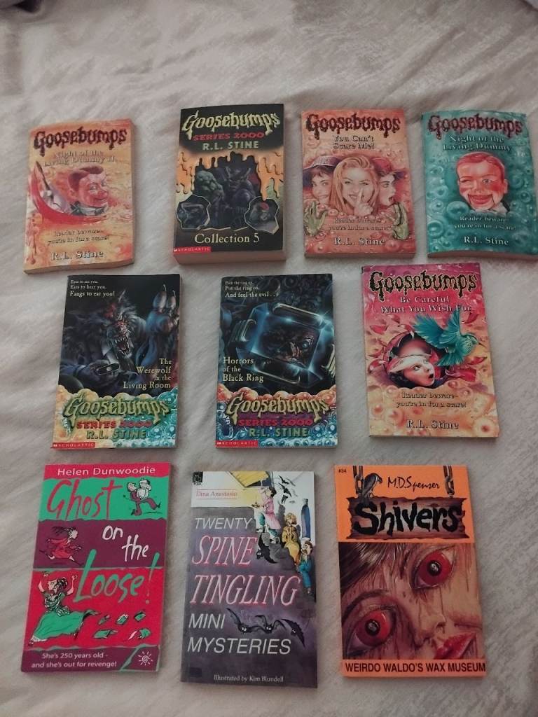 Goosebumps paperback books