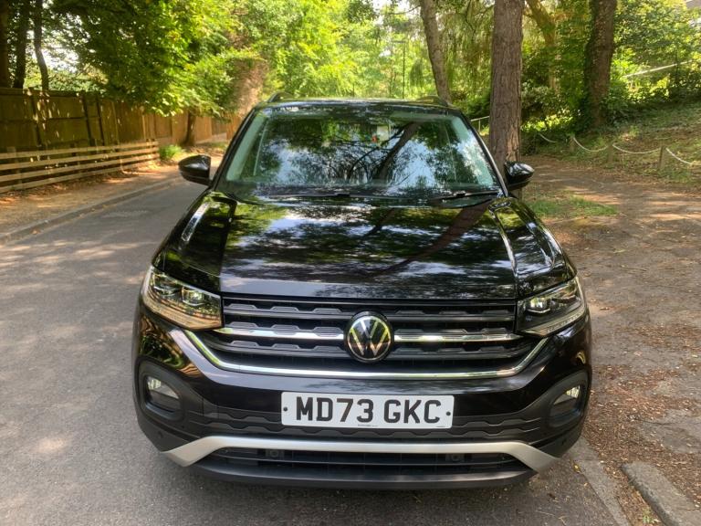 2023 Volkswagen T-Cross 10 TSI 110 Black Edition 5dr DSG HATCHBACK Petrol Automatic