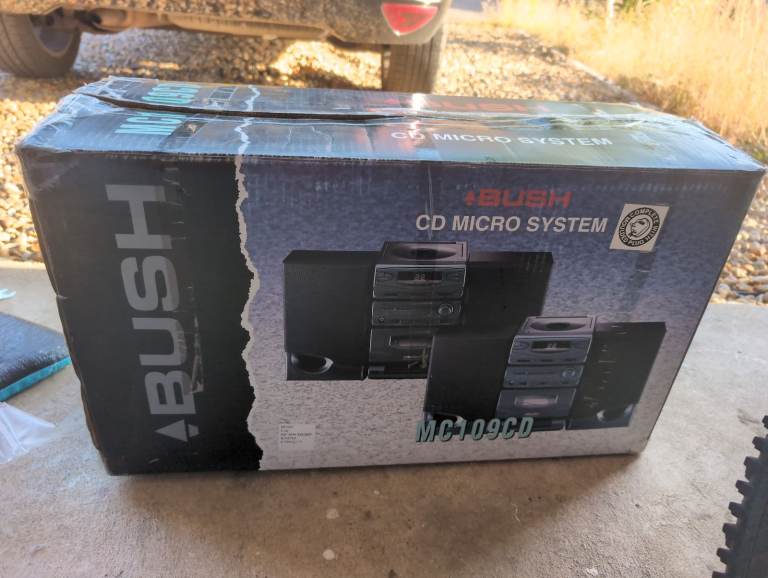 ***awaiting pickup***Bush CD Micro System MC109CD –in Box