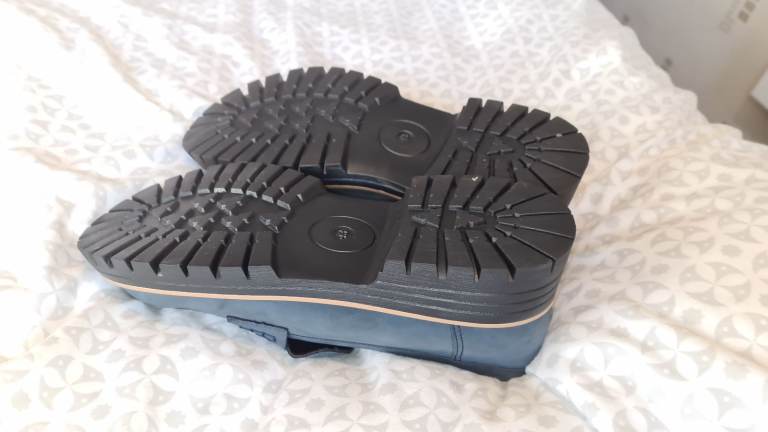 Brand new blue soft touch ultra lightweight chunky soles slip in shoes. Christmas present.