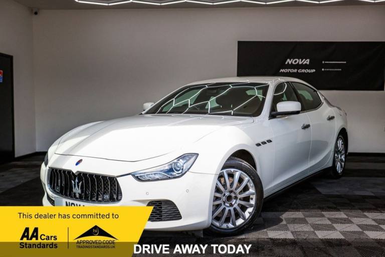2014 Maserati Ghibli 3.0D V6 Saloon 4dr Diesel ZF Euro 5 (s/s) (275 ps) Saloon Diesel Automatic