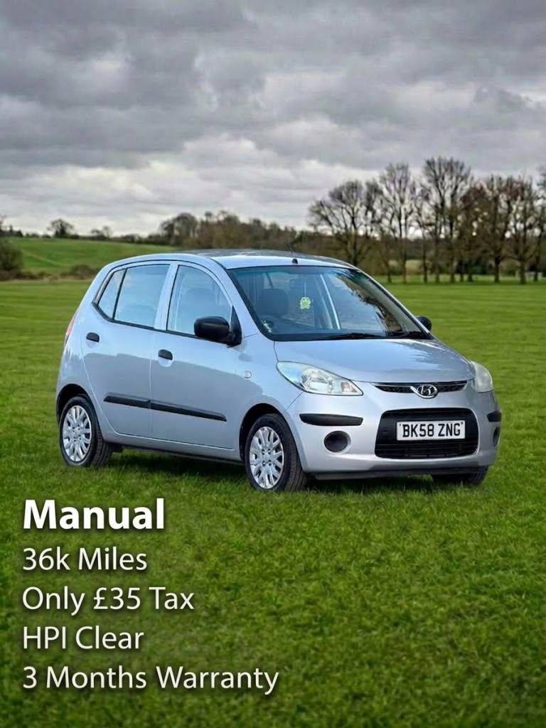 2008 Hyundai i10 36k Petrol 1.0