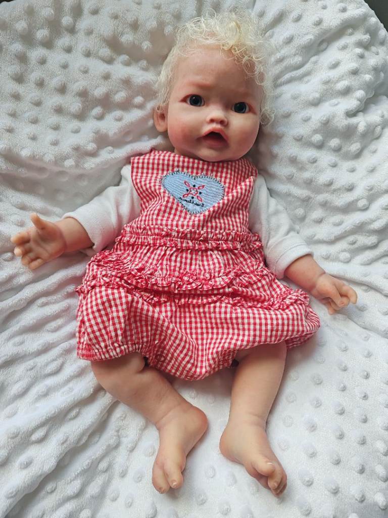 Full body silicone reborn baby girl 