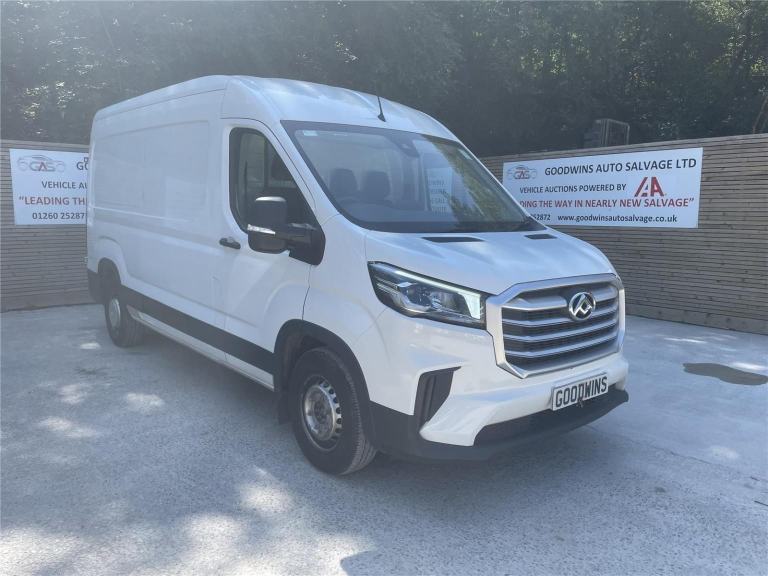 2023 73 MAXUS DELIVER 9 BASE LH 2.0TD ACCIDENT DAMAGED REPAIRABLE SALVAGE