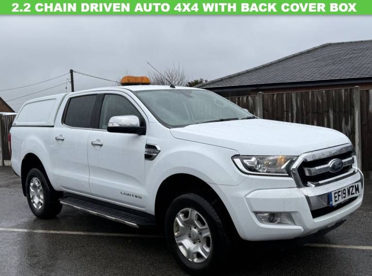 2019 Ford Ranger 2.2 TDCi Limited 1 Pickup Double Cab 4dr Diesel Auto 4WD Euro 5 (160 ps) Pickup ...