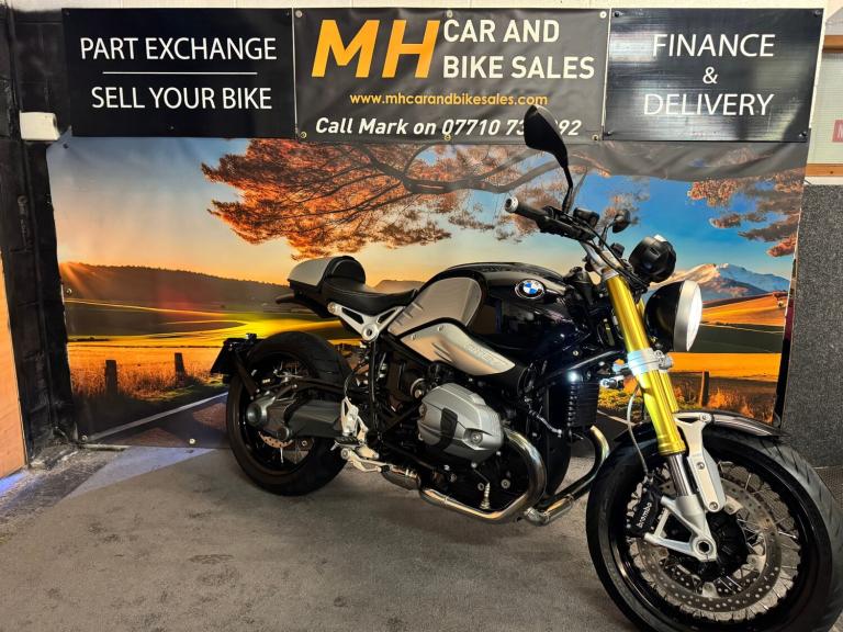 2014 BMW R Ninet R Nine T ABS 7250 Miles Extras Retro Black  Roadster Petrol Manual