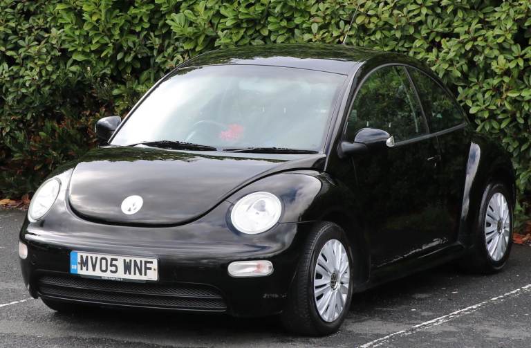 2005 VW Volkswagen Beetle 1.6cc Petrol Manual, 54k Miles, ULEZ FREE, HPI Clear, BLACK, Clean Bodywrk