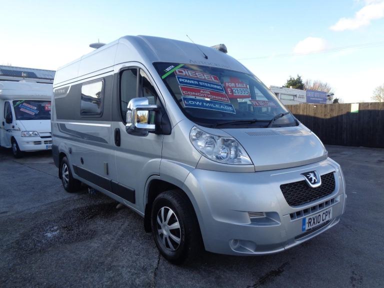 Autocruise Jazz 2 Berth Peugeot Boxer Air con   DIESEL MANUAL 2010