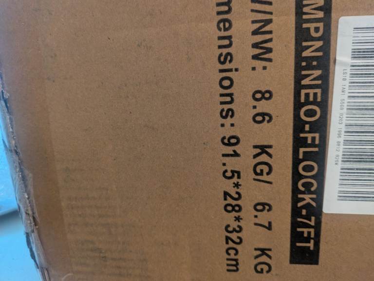 7ft Scandinavian tip spruce fir artificial Christmas tree 