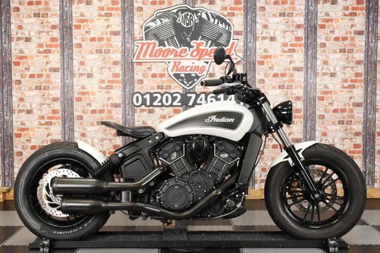 2016 INDIAN SCOUT SIXTY MSR BOBBER - 9,250 MILES, 3 OWNERS - AWESOME CUSTOM BIKE