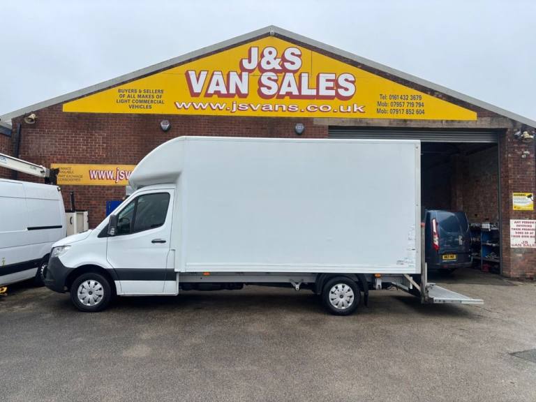 2021 71 MERCEDES-BENZ SPRINTER 2.1 314 CDI PROGRESSIVE LUTON BOX VAN TAIL LIFT E