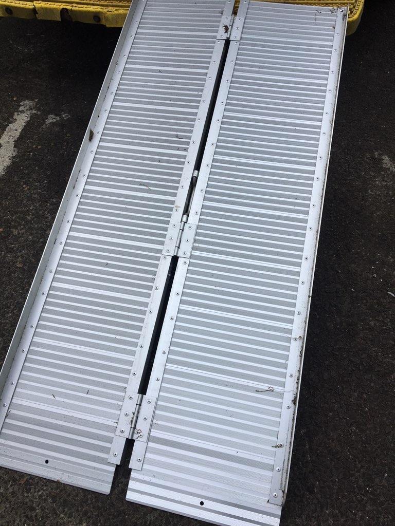 Mobility scooter ramp