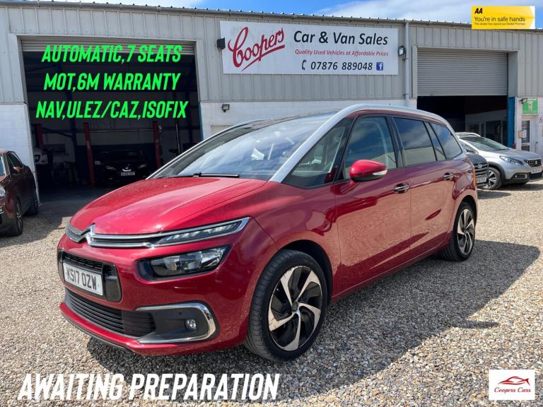 2017 Citroen Grand C4 Picasso 2.0 BlueHDi Flair 5dr EAT6 MPV Diesel Automatic